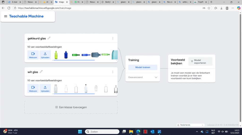 Stap 6 van het trainen van ons AI model